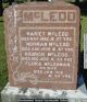 Photo of headstones/thumb_Flora McLennan died 1912 MI Douglas Cemetery, Ontario